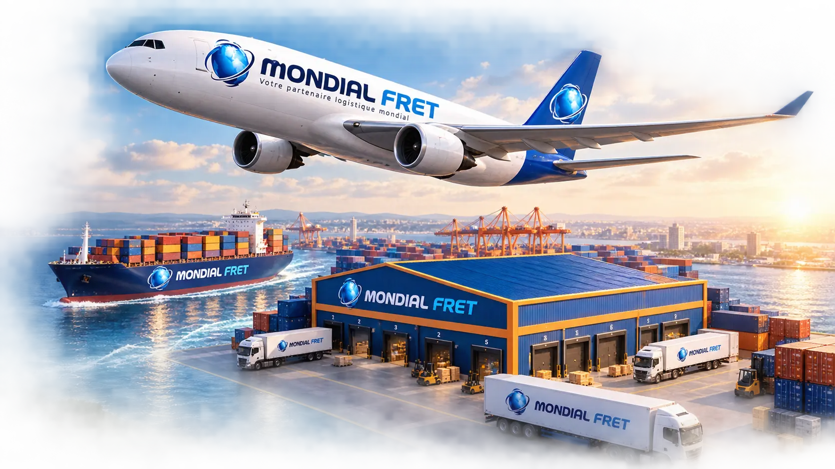 Mondial Fret — réseau maritime, aérien et routier