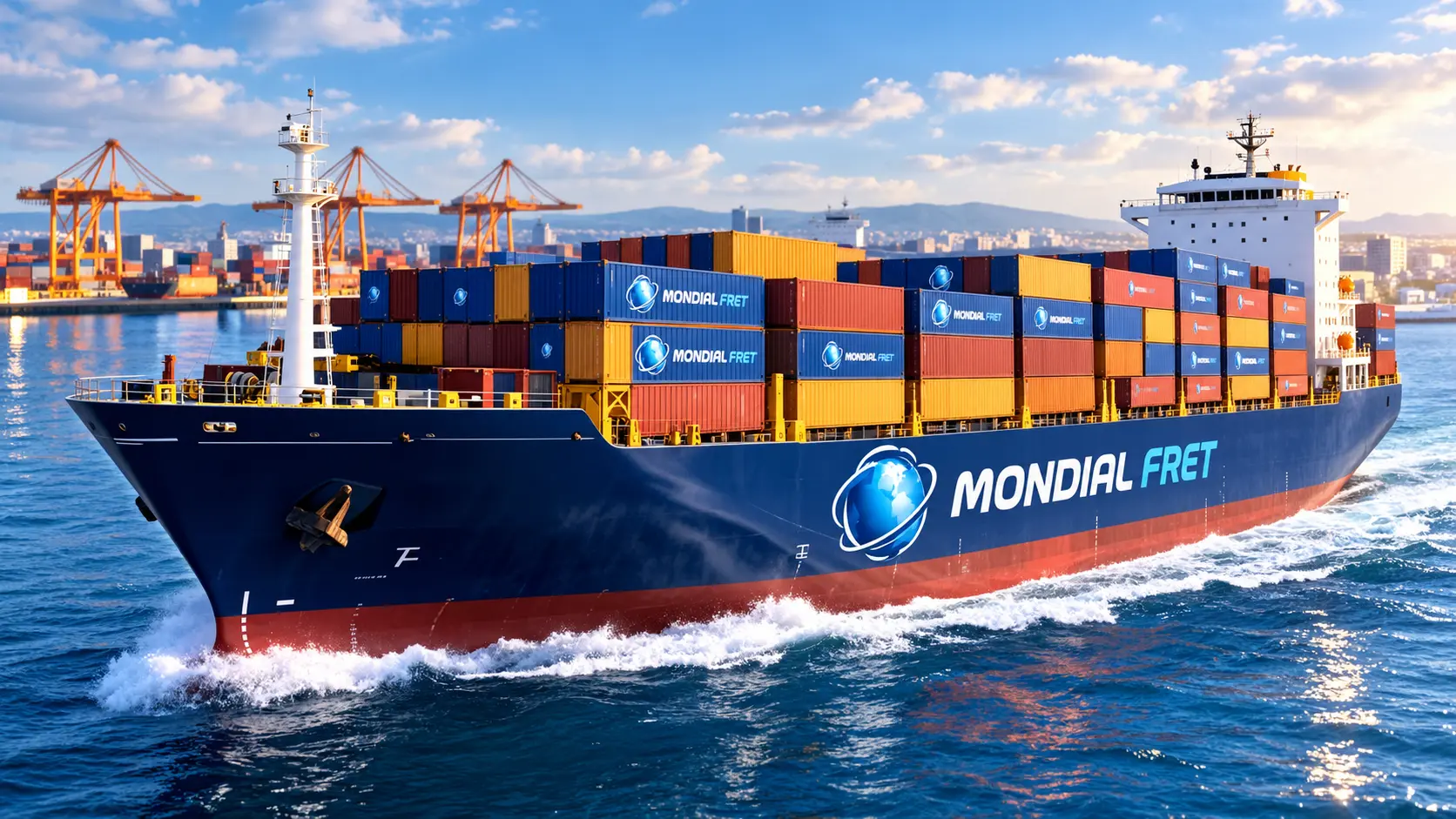 Porte-conteneurs Mondial Fret